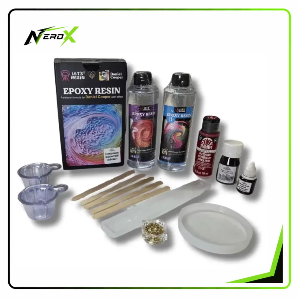 Kit inicial de fabricación de piezas de Resina Epoxi