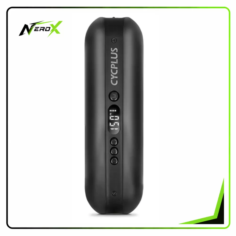 Inflador eléctrico con Power Bank 
